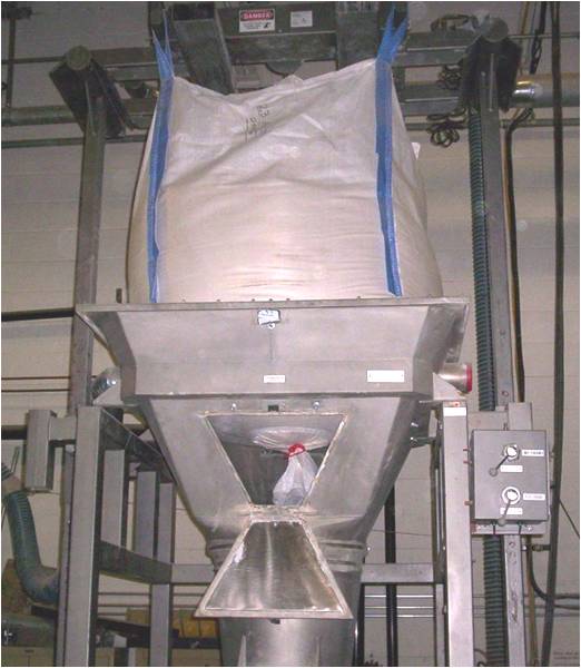 Flo 60 bulk bag discharger