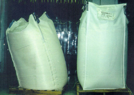 Bulk bags stable and unstable